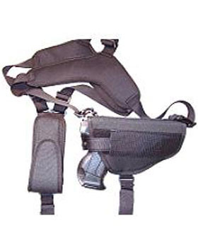 Schulterholster mit Tasche für Handfessel