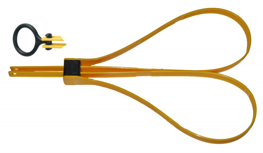 Double One Time Use Hand Restraint ASP